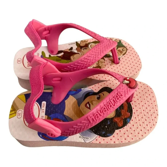 Havaianas Snow White Disney toddler baby size 6C - Picture 2 of 7